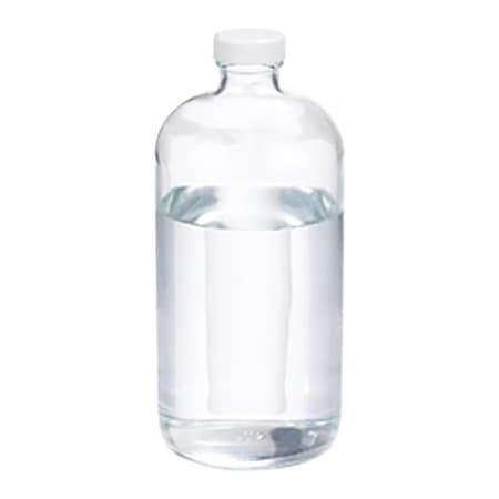 Cp Lab Safety. Wheaton 32 oz Glass Boston Round Bottles, PTFE Lined PP Caps, Case of 12 W216811